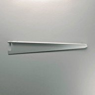 Rakks Universal Aluminum Shelf Brackets for glass shelves and wood shelves